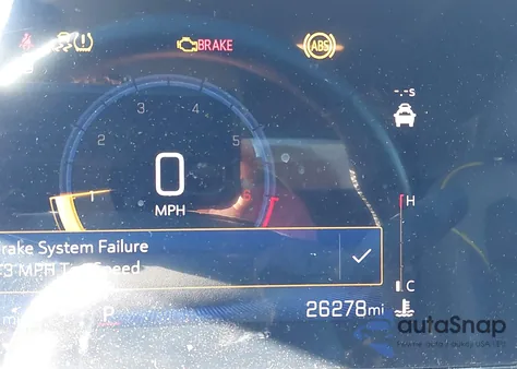 2024 Chevrolet Trax Activ из США, поврежденный, VIN KL77LKE23RC060780